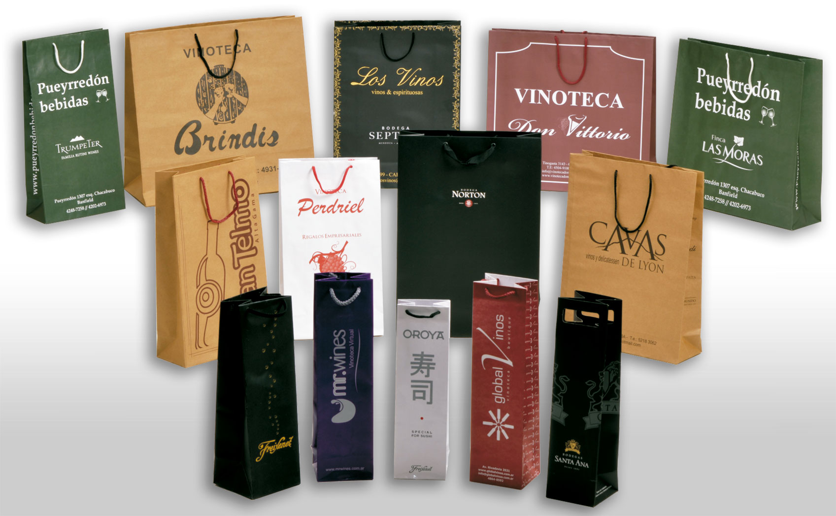 Bolsas para Bodegas y Vinotecas