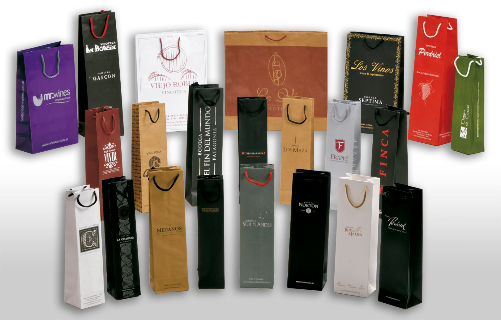 Bolsas para Bodegas y Vinotecas